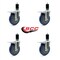 Service Caster Regency Work Table Total Locking Caster Replacement Set REG-SCC-EXTTL20S514-PPUB-BLUE-112-4 - alternate 2
